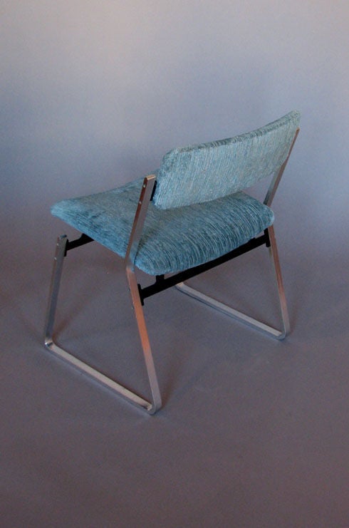 English Modernist Side Chair Designed by William Plunkett For Sale