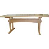 Trestle Dining Table By Hank Gilpin
