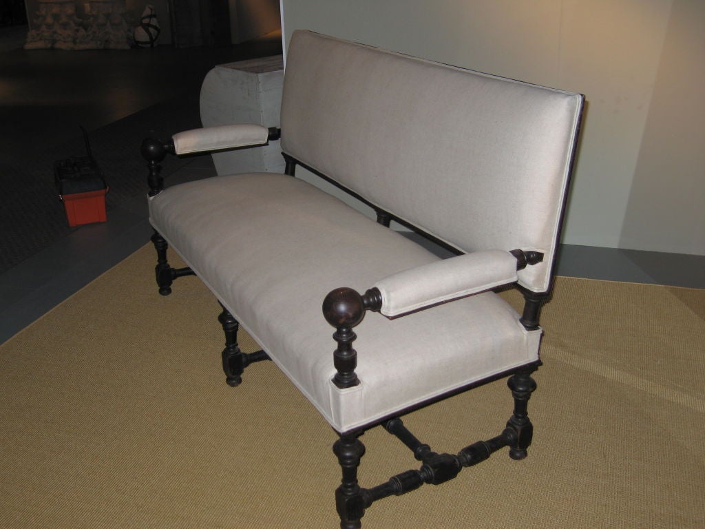 English Large Jacobean Sofa
