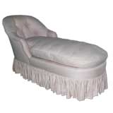Tufted Back Chaise Lounge