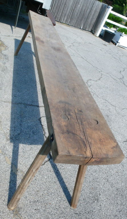 Extra Long Rustic Farm Console Table 1