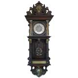 Antique Large German Regulator Clock