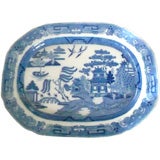 Blue Willow Antique Platter