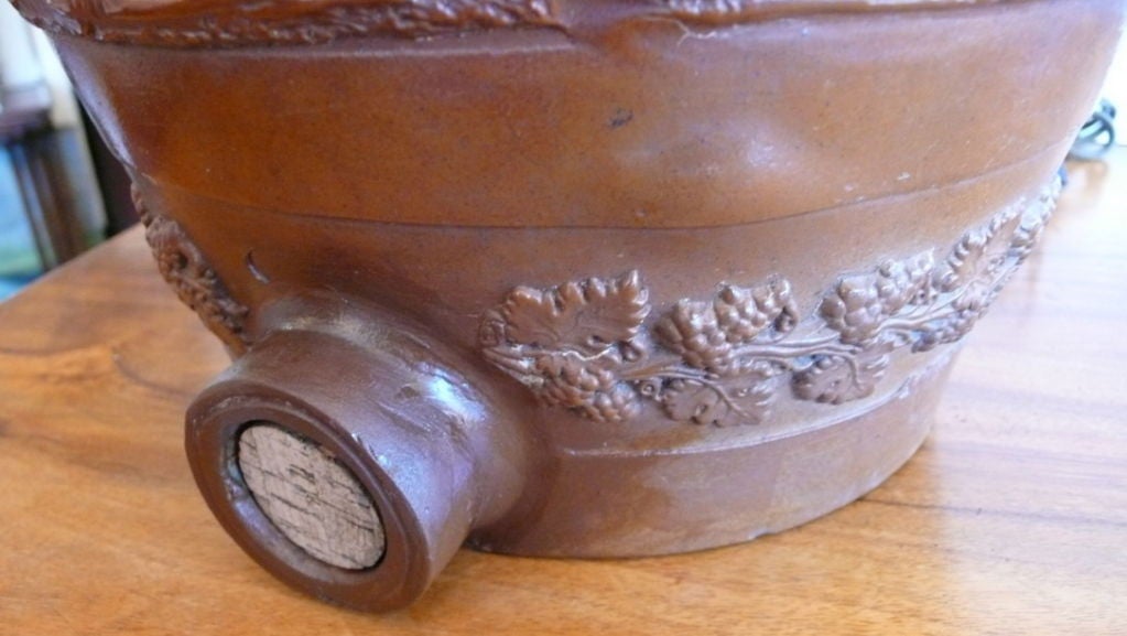 English Antique Water Cooler Lamp For Sale