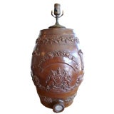 Antique Water Cooler Lamp
