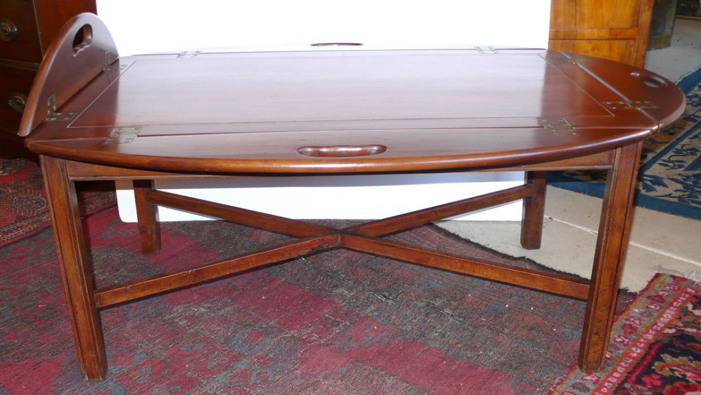 Butler's Tablett-Couchtisch Couchtisch im Zustand „Gut“ in Wainscott, NY