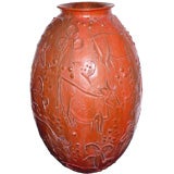 Unusual Terra Cotta Vase