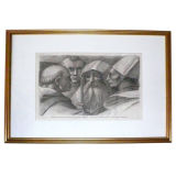 Antique Italian Etching