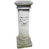 Stately Tall Stone Column
