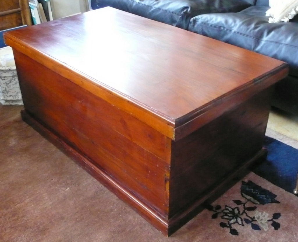 Handsome Mahogany Blanket Box