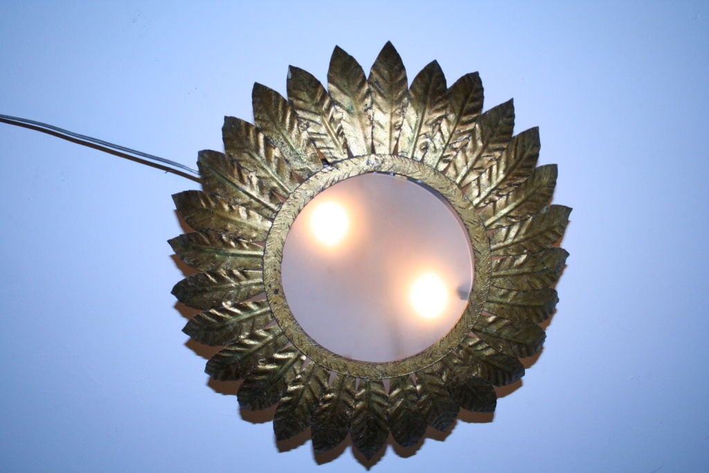 Sunburst Ceiling Fixture