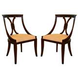 Pair of Gondola Side Chairs