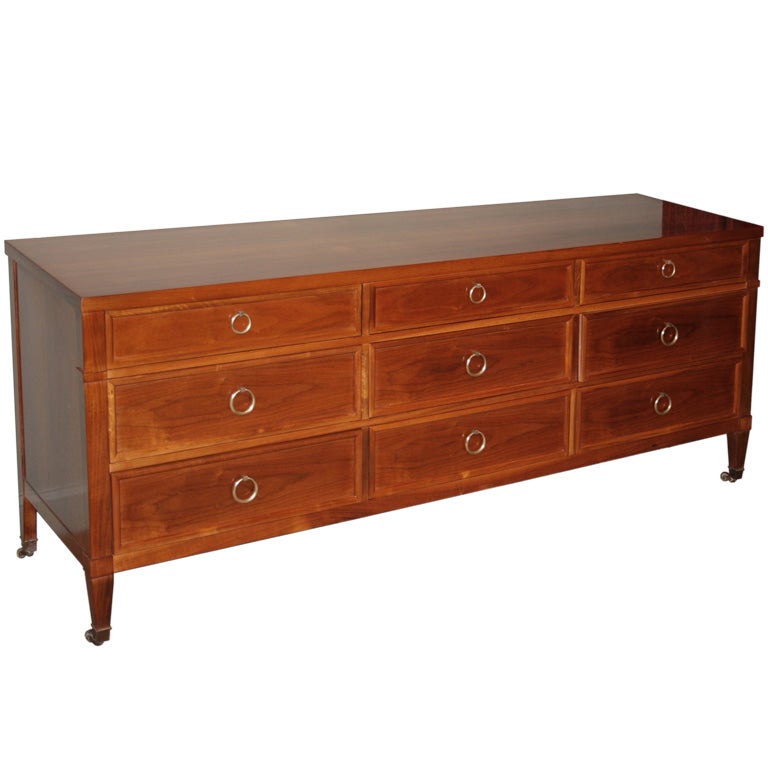 Low chest of Drawers at 1stDibs