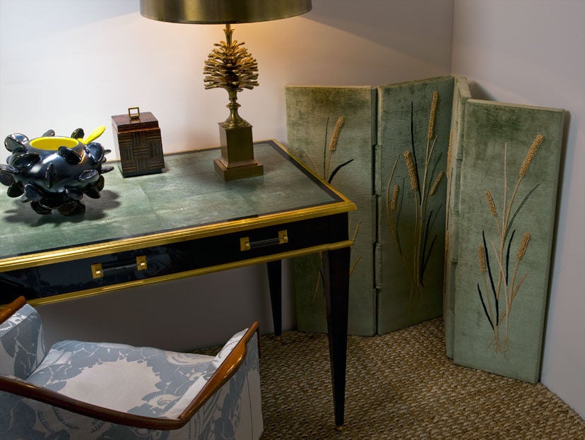French Shagreen Desk / Writing Table