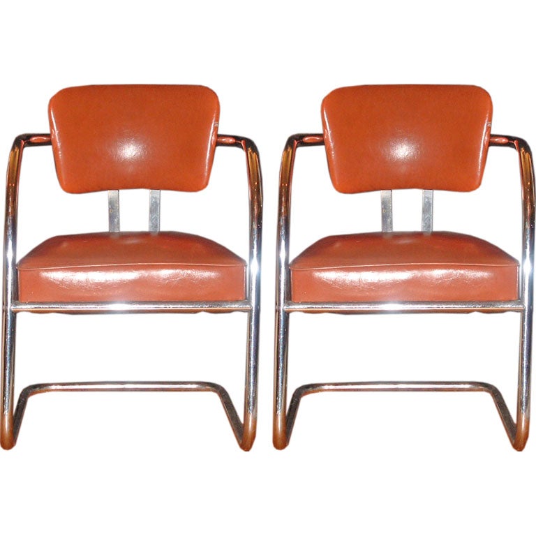 Set of two Flemish occasional chairs