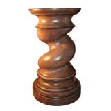 Cast Resin Barley Twist pedestal