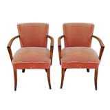 Pair of 40's Armchairs