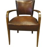 A pair of French 40's Armchairs