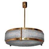 Resin and Brass Ceiling Light