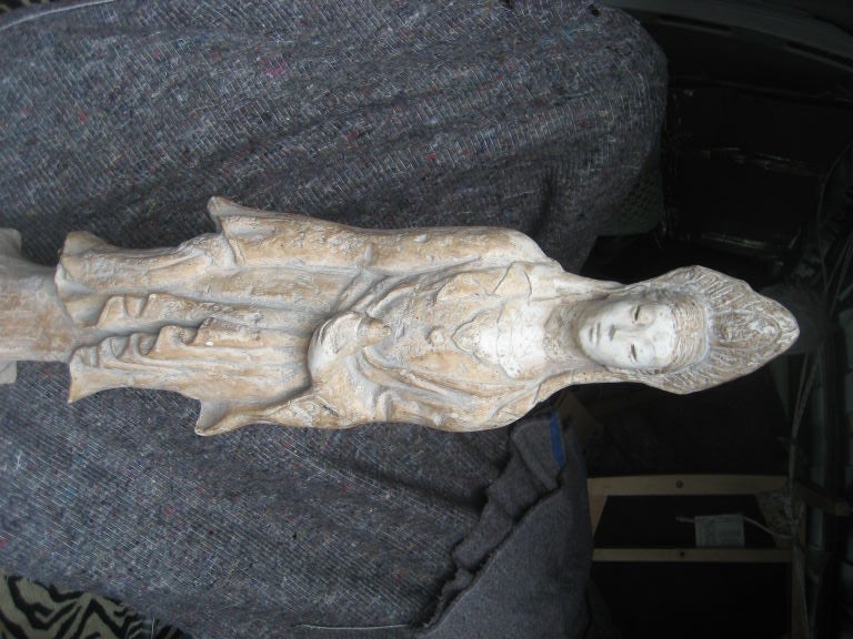 18th Century and Earlier A mythic  kuan Yin statue