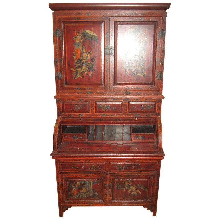 Anglo - Chinese Secretaire