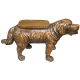 A side table in the style of a hunting dog.