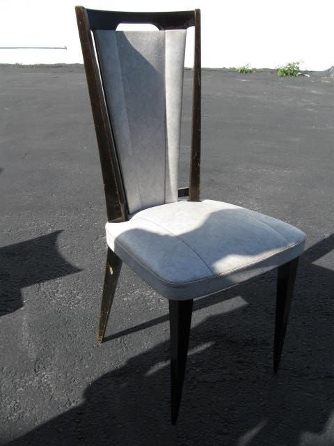 set of 6 1960's Dinning chairs.