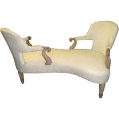 vintage "Tête-à-Tête" Chair from The David Barrett Collection