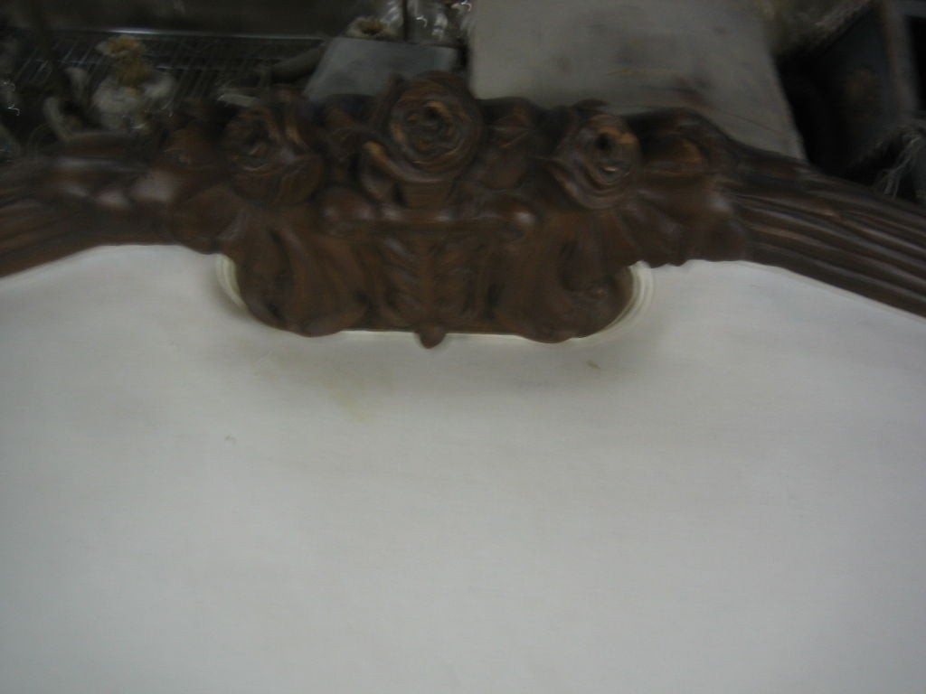 Beautifully Carved Early 19 century Divan.
