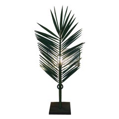 Palm leaf Lamp.