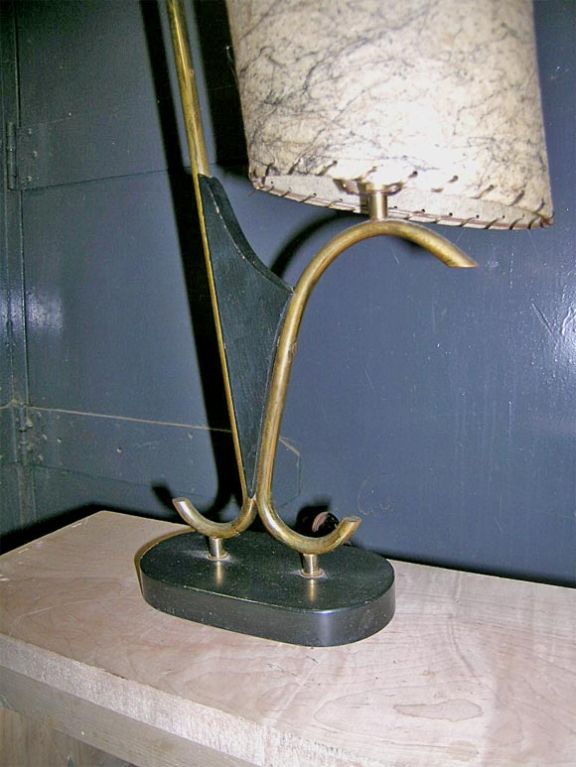 stone base lamps