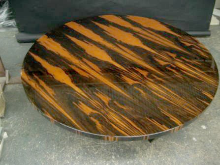 Macassar Ebony coffee table