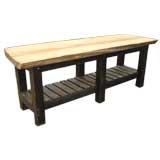 Oak & Cypress Kitchen Work Table