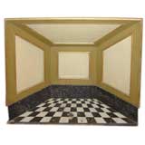 Painted Trompe L
oiel Fireplace Box