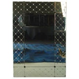 Vintage Cross Hatch Star Decor Mirror