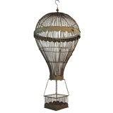 French Antique Hot Air Balloon Model