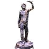 Lead Figure of Bacchus Garden Statue