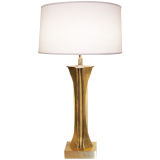 Signed Willy Daro Bronze Lamp