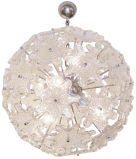 Murano Glass Flower Chandelier