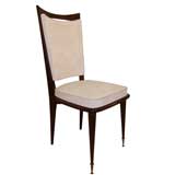 Set of 6 Italian Rosewood Dining Chairs