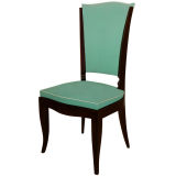 Set of 6 French Mahogany Dining Chairs