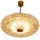 Carl Fagerlund for Orrefors Crystal Chandelier C. 1940s