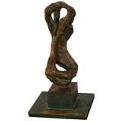 Signed Chaim Gross Bronze Sculpture 9