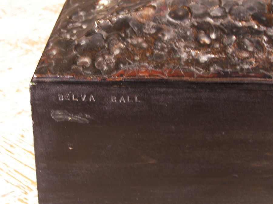 Signed Belva Ball Sculpture 2