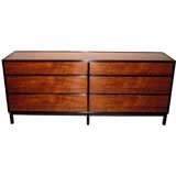 Vintage Chest of Drawers in Mahogany and Walnut by Edward Wormley