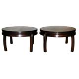 Pair of Chinese Style Coffee Tables by Harvey Probber