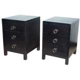 Pair of Bedside Tables designed by T.H. Robsjohn-Gibbings