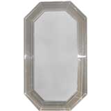 Mirror with Solid Lucite Frame by Charles Hollis Jones