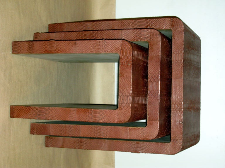 Nesting Tables Covered in Cocoa Python by Karl Springer