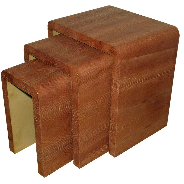Nesting Tables Covered in Cocoa Python by Karl Springer